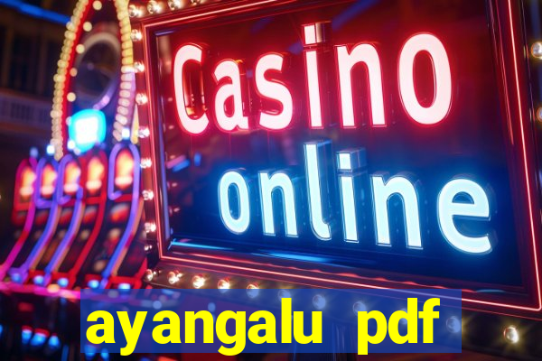 ayangalu pdf ayangalu orisha